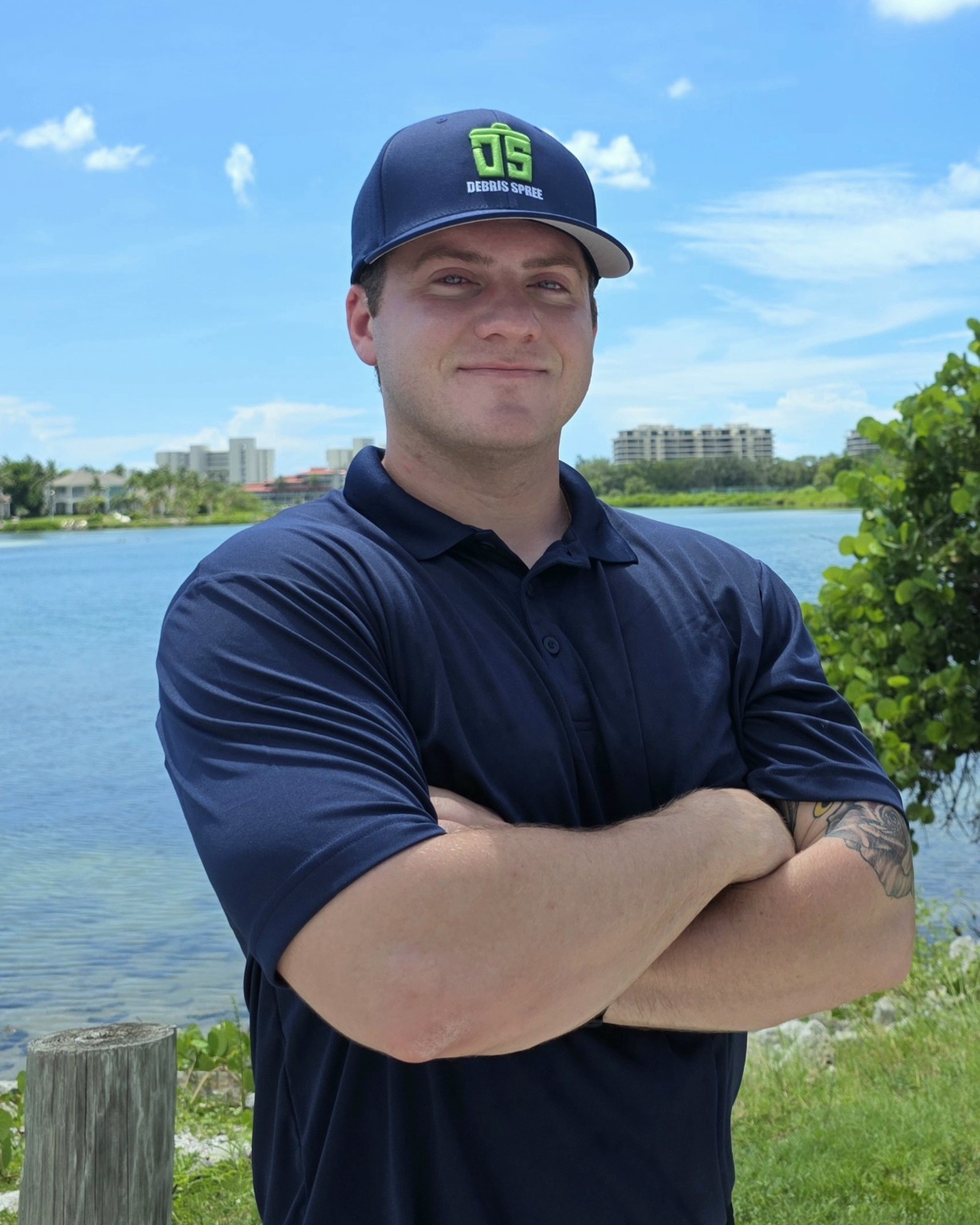 Caleb, founder of Debris Spree